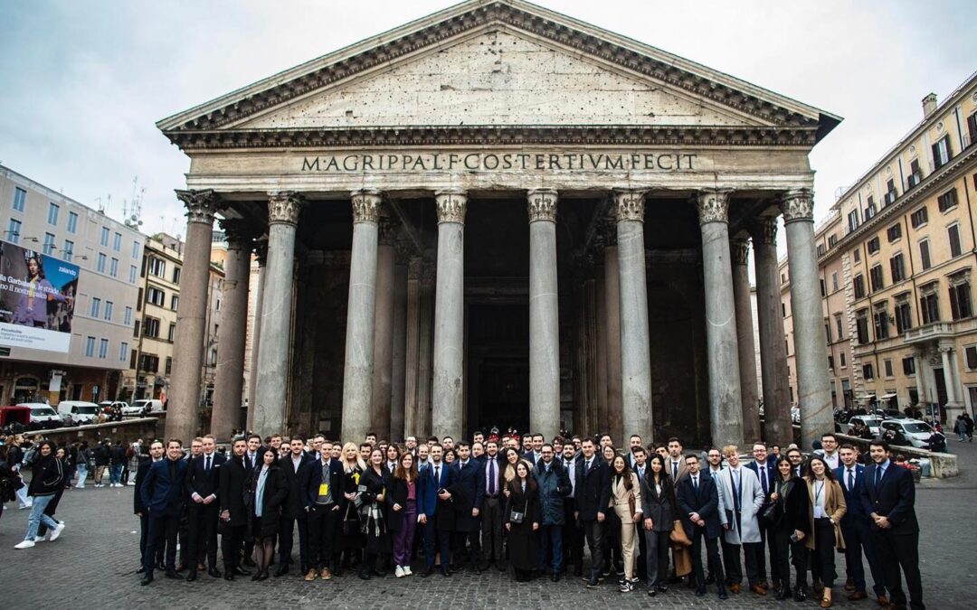 Pretekli vikend smo se v Rimu udeležili srečanje predsednikov podmladka Evropske ljudske stranke – YEPP